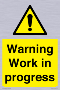 Warning Work in progress